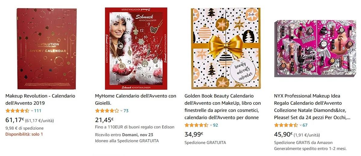 calendari avvento beauty donne
