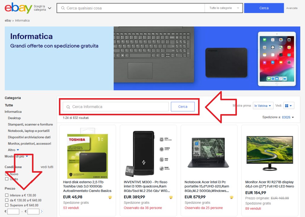 migliori offerte Ebay